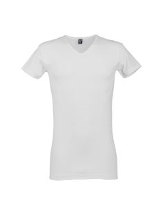 Alan Red V-Shirt Oklahoma Lang 2er Pack Weiß 2
