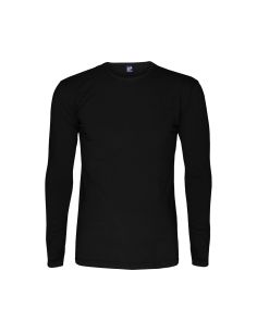 Alan Red T-Shirt maches longues Olbia Noir