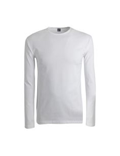 Alan Red T-Shirt Longsleeve Olbia Wit