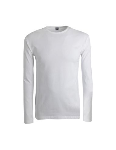 Alan Red T-Shirt Longsleeve Olbia White