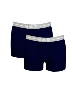 Alan Red Boxer Durable Pack de 2 Marine | Acheter en ligne