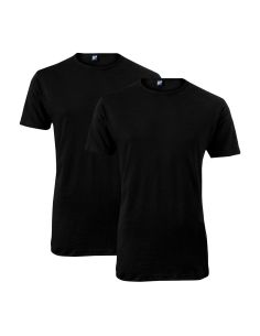 Alan Red T-Shirt Derby Lang 2er-Pack Schwarz