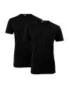 Alan Red T-Shirt Derby Lang 2er-Pack Schwarz