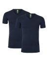 Alan Red V-Shirt Bamboo Baltimora Navy