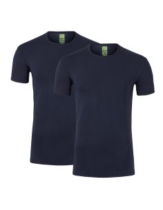Alan Red T-Shirt Bamboo Bilbao Navy