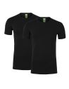 Alan Red T-Shirt Bamboo Bilbao Black