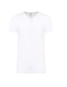 Alan Red V-Shirt Bamboo Baltimora Blanca