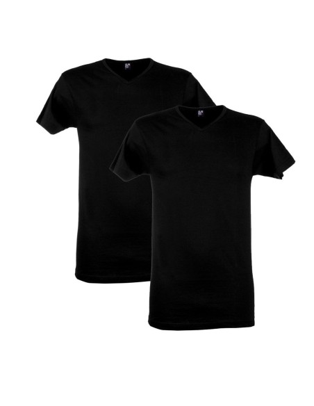 Alan Red V-Shirt Vermont 2Pack Noir | Acheter en ligne