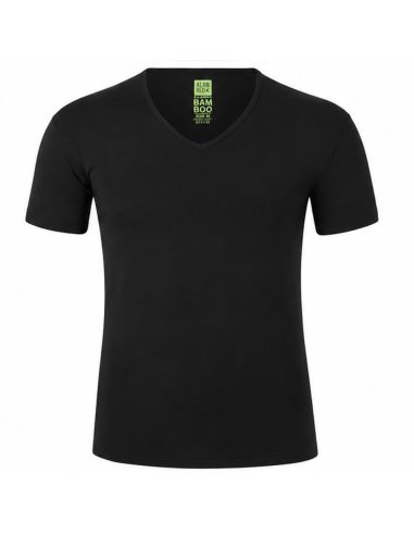 Alan Red V-Shirt Bamboo Baltimora Noir