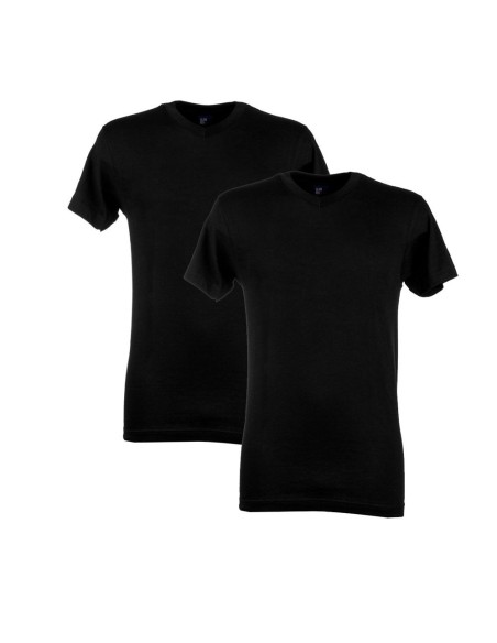 Alan Red V-Shirt West Virginia 2-Pack Black | Buy Now Online