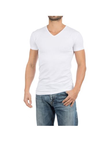 Alan Red V-Shirt Oklahoma 2Pack Wit Alan Red V-Shirt Oklahoma 2Pack Wit