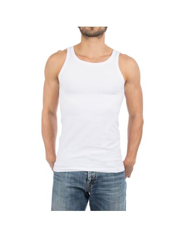 Alan Red Tank Top Oakland 2Pack White Alan Red Tank Top Oakland 2Pack White