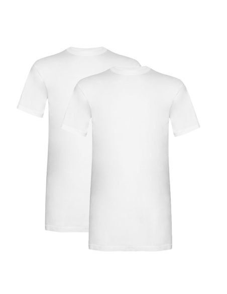 Alan Red T-Shirt Virginia Long 2-Pack White