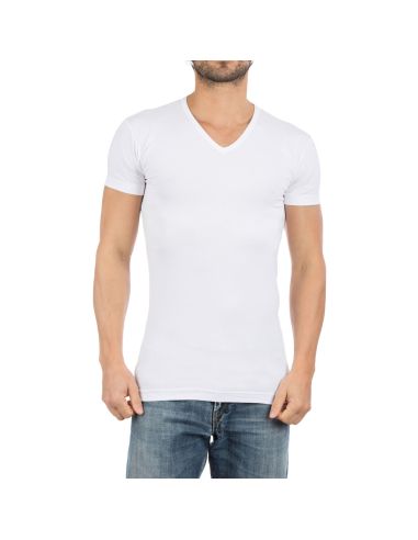 Alan Red V-Neck T-Shirt Oklahoma Long 2Pack White Alan Red V-Neck T-Shirt Oklahoma Long 2Pack White